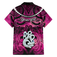 Personalised Maori Matariki Manaia Mawhero Family Matching Tank Maxi Dress and Hawaiian Shirt Maori Kowhaiwhai Pattern Galaxy LT01 - Polynesian Pride