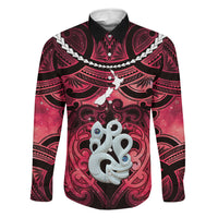 Personalised Maori Matariki Manaia Whero Family Matching Off Shoulder Short Dress and Hawaiian Shirt Maori Kowhaiwhai Pattern Galaxy