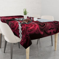Maori Matariki Manaia Whero Tablecloth Maori Kowhaiwhai Pattern Galaxy LT01 - Polynesian Pride