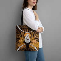 Maori Matariki Hei Matau Kowhai Tote Bag Maori Kowhaiwhai Pattern Galaxy