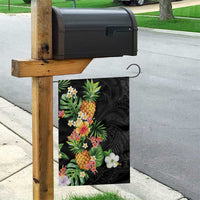 Hawaii Pineapple Tropical Garden Flag Colorful Hibiscus Plumeria