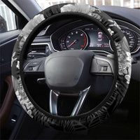 Hawaii Pineapple Tropical Steering Wheel Cover Neutral Hibiscus Plumeria