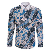Ninamu Tahiti Tiare Monstera Family Matching Short Sleeve Bodycon Dress and Hawaiian Shirt Polynesian Pattern Curve Style - Polynesian Pride