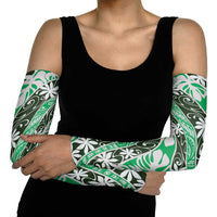 Matie Tahiti Tiare Monstera Arm Sleeves Polynesian Pattern Curve Style LT01 - Polynesian Pride