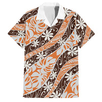 Puatou Tahiti Tiare Monstera Family Matching Long Sleeve Bodycon Dress and Hawaiian Shirt Polynesian Pattern Curve Style - Polynesian Pride