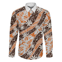 Puatou Tahiti Tiare Monstera Family Matching Summer Maxi Dress and Hawaiian Shirt Polynesian Pattern Curve Style - Polynesian Pride