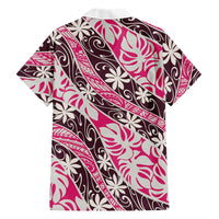 Tarona Tahiti Tiare Monstera Family Matching Off Shoulder Maxi Dress and Hawaiian Shirt Polynesian Pattern Curve Style LT01 - Polynesian Pride