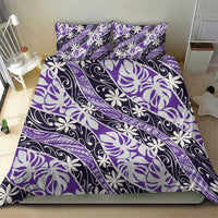 Vareau Tahiti Tiare Monstera Bedding Set Polynesian Pattern Curve Style LT01 - Polynesian Pride