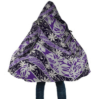 Vareau Tahiti Tiare Monstera Cloak Polynesian Pattern Curve Style - Polynesian Pride