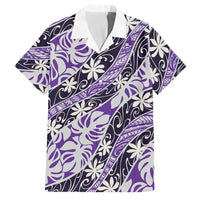 Vareau Tahiti Tiare Monstera Family Matching Off Shoulder Maxi Dress and Hawaiian Shirt Polynesian Pattern Curve Style - Polynesian Pride
