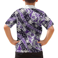 Vareau Tahiti Tiare Monstera Family Matching Off Shoulder Short Dress and Hawaiian Shirt Polynesian Pattern Curve Style - Polynesian Pride