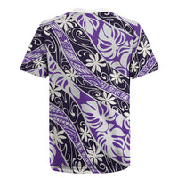 Vareau Tahiti Tiare Monstera Rugby Jersey Polynesian Pattern Curve Style LT01 - Polynesian Pride
