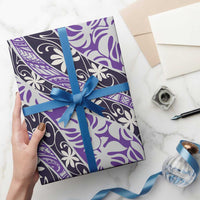 Vareau Tahiti Tiare Monstera Wrapping Paper Polynesian Pattern Curve Style - Polynesian Pride