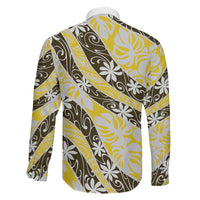 Rearea Tahiti Tiare Monstera Family Matching Mermaid Dress and Hawaiian Shirt Polynesian Pattern Curve Style LT01 - Polynesian Pride