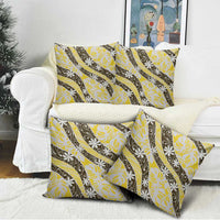 Rearea Tahiti Tiare Monstera Pillow Cover Polynesian Pattern Curve Style LT01 - Polynesian Pride
