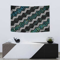 Taniko Aotearoa Mix Paua Shell Tapestry Niho Taniwha Turquoise Glitter LT01 - Polynesian Pride