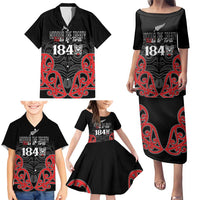 Toitu Te Tiriti 1840 Aotearoa Family Matching Puletasi and Hawaiian Shirt Stand Together Stand Stronger LT01 - Polynesian Pride
