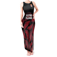 custom-fiji-rugby-tank-maxi-dress-flying-fijians-red-palm-tree-version