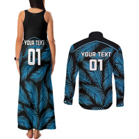 custom-fiji-rugby-couples-matching-tank-maxi-dress-and-long-sleeve-button-shirts-flying-fijians-blue-palm-tree-version