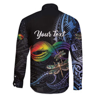 Personalised Polynesian Memorial Family Matching Tank Maxi Dress and Hawaiian Shirt As Long As I Breathe You'll Be Remembered