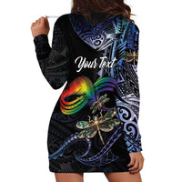 Personalised Polynesian Memorial Hoodie Dress As Long As I Breathe You'll Be Remembered