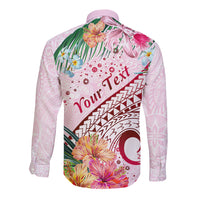 Pasifika Festival Long Sleeve Button Shirt Tribal Pattern Tropical Style LT01 - Polynesian Pride