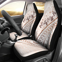 Pasifika Festival Car Seat Cover Vintage Tribal Pattern
