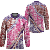 Hawaiian Quilt Pattern Hockey Jersey Sweet Color Mixed LT01 - Polynesian Pride
