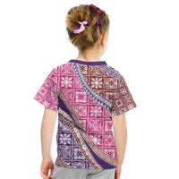 Hawaiian Quilt Pattern Kid T Shirt Sweet Color Mixed LT01 - Polynesian Pride