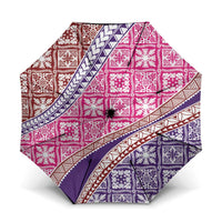 Hawaiian Quilt Pattern Umbrella Sweet Color Mixed - Polynesian Pride