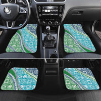Hawaiian Quilt Pattern Car Mats Fresh Color Mixed - Polynesian Pride