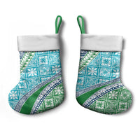 Hawaiian Quilt Pattern Christmas Stocking Fresh Color Mixed - Polynesian Pride