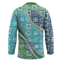 Hawaiian Quilt Pattern Hockey Jersey Fresh Color Mixed LT01 - Polynesian Pride