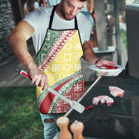 Hawaiian Quilt Pattern Apron Special Color Mixed - Polynesian Pride