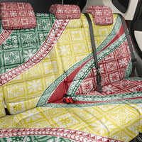 Hawaiian Quilt Pattern Back Car Seat Cover Special Color Mixed - Polynesian Pride