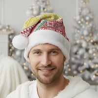 Hawaiian Quilt Pattern Christmas Santa Hat Special Color Mixed - Polynesian Pride
