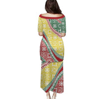 Hawaiian Quilt Pattern Puletasi Special Color Mixed - Polynesian Pride