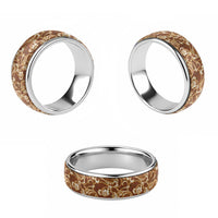 Fiji Masi Classic Ring Bula Fijian Masi Tapa Vintage Style - Polynesian Pride