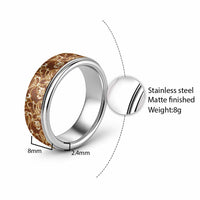Fiji Masi Classic Ring Bula Fijian Masi Tapa Vintage Style - Polynesian Pride