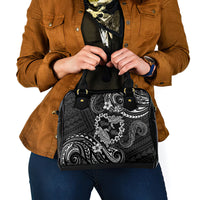 Polynesian Turtle Valentine Shoulder Handbag You And Me Hibiscus Heart LT01 - Polynesian Pride