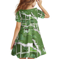 Hawaii Japanese Culture Sage Green Family Matching Puletasi and Hawaiian Shirt Spring Cranes Aloha Pattern LT01 - Polynesian Pride