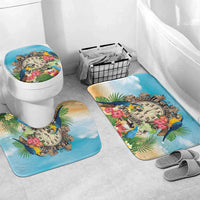 It's 5 o'clock Somewhere Bathroom Set Hawaiian Tropical Parrots - Polynesian Pride