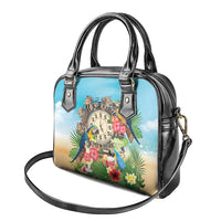 It's 5 o'clock Somewhere Shoulder Handbag Hawaiian Tropical Parrots - Polynesian Pride