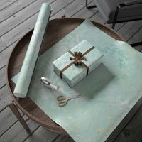 Polynesian Tiare Monstera Seafoam Green Wrapping Paper Liquid Style - Polynesian Pride