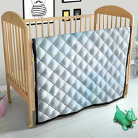 Polynesian Tiare Monstera Baby Blue Quilt Liquid Style - Polynesian Pride