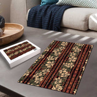 Hawaii Hibiscus Puzzle Retro Style - Polynesian Pride