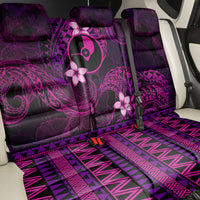 FSM Yap State Back Car Seat Cover Tribal Pattern Pink Version LT01