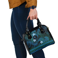 FSM Chuuk State Shoulder Handbag Tribal Pattern Ocean Version LT01 - Polynesian Pride