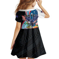 Personalized Guam Fourth of July Family Matching Mermaid Dress and Hawaiian Shirt Tropical Flowers LT01 - Polynesian Pride