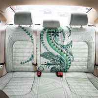 Green Maori Tuatara Back Car Seat Cover Luxury Pastel Pattern LT01 - Polynesian Pride